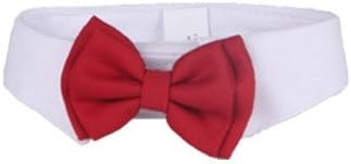 Selected Adjustable Dog Bow Tie - Puppy Pet Costume Collar, Formal Bowtie for Dogs & Cats, Red