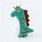 Ripitserndi Cat Toy Interactive Toy Plush Kittens Kitty Dinosaur Shaped Toy, Green Cat