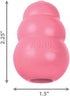 KONG Puppy Natural Teething Rubber Chew Toy for XS Puppies - Stuffable Dog Toy for Extended Playtime - Pink