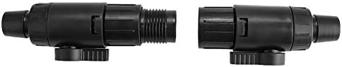 Aquarium Hose Valve Quick Release Connector for Fishbowl Water Control (16mm)