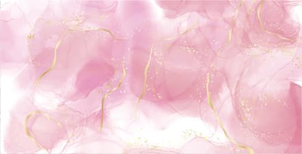 Pink Marble Aquarium Background, Art Abstract Terrarium Background, Colorful Marble Glass Background 30X12IN with 8 EVA