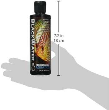 Brightwell Aquatics Blackwater Water Conditioner, Humic Substances for Planted and Blackwater Aquariums, 250-ml