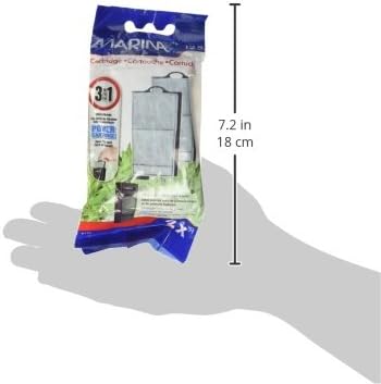 Power Cartridge Marina I25, Replacement Aquarium Filter Media, 2-Pack, A134