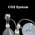 DIY CO2 Generator System Kit, White Professional Aquarium Plant CO2 System Kit, Pro Tube Valve Gauge Bottle