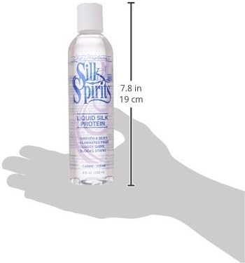 Chris Christensen Silk Spirits Liquid Protein, 8 oz, Smooth and Silky Dog Conditioner, Eliminate Frizz