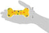 4-Inch Multipet Polka Dot Latex Plush Filled Dog Toy