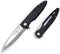 Swiss Eagle Defender Folding Knife, EDC 3.62" Steel Blade, G10 Tactical Handle