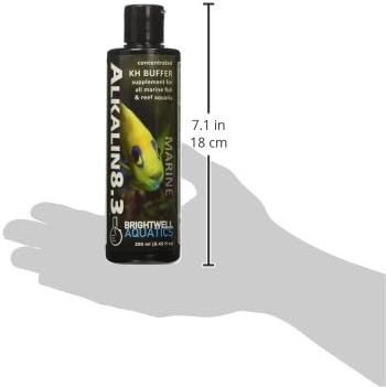 Brightwell Aquatics - Alkalin8.3 Concentrated KH Buffer Supplement - for Marine Fish and Reef Aquaria - 8.45 fl oz