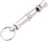 Silver Adjustable Ultrasonic Dog Whistle - Portable Pet Whistle for Training and Behavior Aids