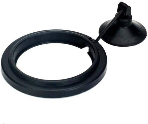 2pc Fish Feeding Ring - Floating Tropical Fish Food Ring with Suction Cup for Aquarium Food Tray Feeder Accessories