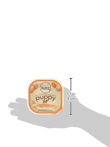 Nutro Tender Chicken Oatmeal & Whole Brown Rice Stew, Small Breed Puppy Food, 3.5 oz