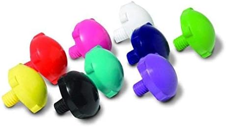 Sure-Grip Fo-Mac Bulk Jam Skate Toe Plug, Black, 5/8