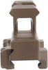 Tactical T1 Hydra Mount Metal Bracket Adapter for Airsoft Paintball Hunting, 20mm Guide Rail