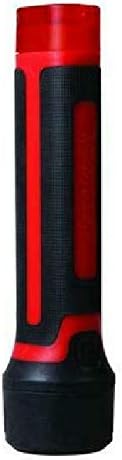Life Gear Waterproof Signal Light with Rubberized Grip | Red Safety Light | Emergency Whistle by Life Gear