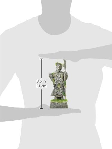 BLUE RIBBON PET PRODUCTS Exotic Environments Thai Warrior Statue with Moss, EE-695