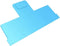 Continuum Aquatics AquaBlade P Plastic Replacement Blade, 10-pk, Blue for Aquariums