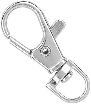 12 Pcs Pet Birds Foot Rings, Cage Door Buckle Lock Claw Snap Hook for Small Animals Anti-Escape Accessory