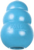 KONG Puppy Natural Teething Rubber Chew Toy, Stuffable for Extended Playtime, Chew & Fetch Toy for Small Puppies, Blue