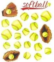 Softball Stickers