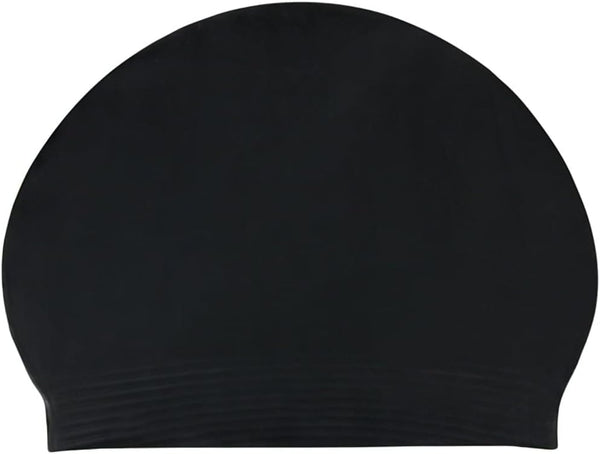 Sporti Adult Professional Swimming Cap - Latex Unisex Swim Cap, 8" x 9.75" inch, Swim Hair Protection Cap