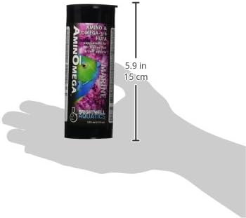 Brightwell Aquatics AminOmega - Amino & Omega - 3/6 HUFA Supplement for Marine Fish & Reef Aquariums