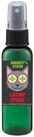 Smokey's Stash Catnip Spray for Cats, 2 Ounce Fresh Premium Maximum Potency nip Treat