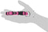 Dogline Comfort Microfiber Soft Padded Pet Puppy Dog Collar, 5/8 x 11 to 17", Small/Medium, Pink