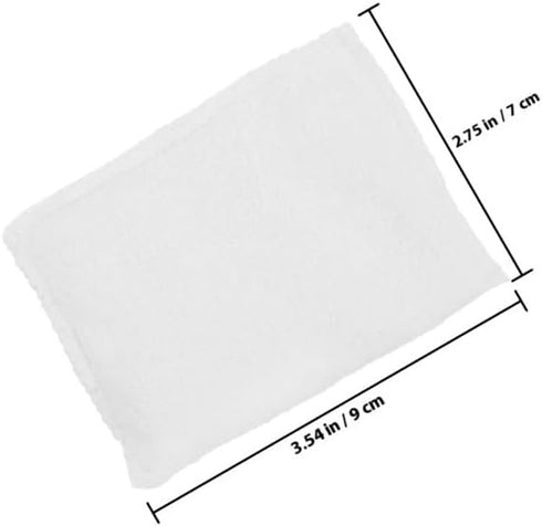 3-Pack BESPORTBLE Talc Powder Bag for Billiards White Dry Hand Pouch for Pool Cue Grip Smooth Stroke Snooker Sports