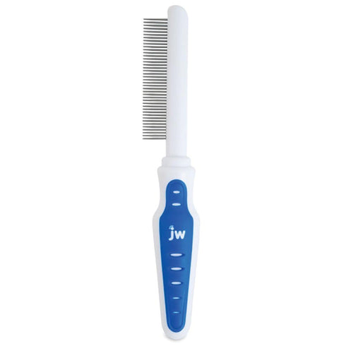 JW Pet GripSoft Cat Comb for Medium & Long Haired Cat, Shedding & Tangle Removal