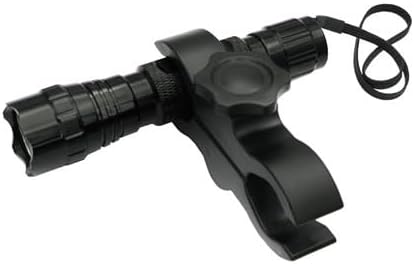 Quick Release Adjustable Mount for Hunting LED Lights, Flashlight Scope, Diameter 25mm-30mm