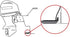 Stern Pad Jumbo White, Screwless Transducer/Acc. Mounting Kit for Large 3D Scan Transducers