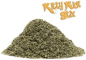 Kitty Kick Stix Premium Bulk Catnip - 100% Natural Catnip Treats for Toys, Spray, & Accessories, Made in USA