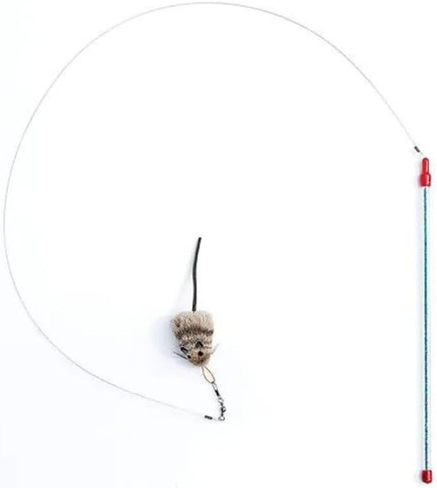 GoCat Cat Lures Catcher Cat Toy with 2 Refill Mouse