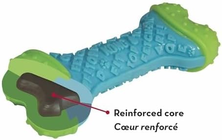 (Pack 2) KONG CoreStrength Bone - Dog Dental Chew Toy - Durable, Multi-Layered Dog Toy for Enrichment Play & Dental