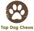 Top Dog Chews 6" Pressed Rawhide Dog Bone 5 Pack