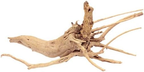 Ipetboom Natural Driftwood for Aquarium, 2pcs Driftwood for Freshwater Fish Tank, Hamster Water Bottle Decor