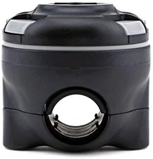 RAILBLAZA Kayak RailMount - For 19-25mm Round or Square Rails, Self-Adhesive Grip Tape, Black