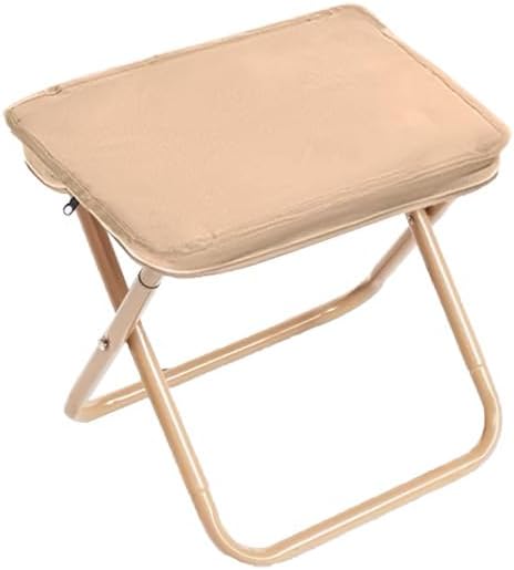 Portable Folding Camp Stool Lightweight Foldable Camping Stool Collapsible Backpacking Travel Fishing