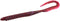 Zoom U-Tale Mid-Size Worm, 20 Pack, 6 3/4in, Cranberry, 001431X