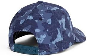 Fishing Men's Mid Crown 6 Panel Adjustable Snapback Hat One Size