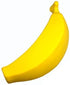Latex Dog Squeaky Chew Toy, Banana, 5.11"