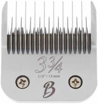 Detachable A Series 3 3/4 Skip Tooth Blades for Dog Grooming, Compatible with A5 Series, Cut Length 1/2"
