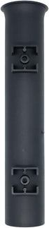 Fishing Rod Holder Rack, Wall Mounted Tubes Links, 1-Pole-Black
