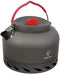 REDCAMP 1.4L Outdoor Camping Kettle with Heat Exchanger, Lightweight Aluminum Tea Kettle with Carrying Bag