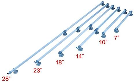 Zerone Air Stone Bubble Tube for Fish Aquarium, 28" Air Bubble Wall Spray Aeration Tube