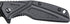Smith & Wesson SW1101 6.89in Stainless Steel Folding Knife with 3in Drop Point Blade and Rubberized Handle