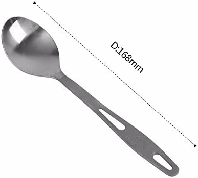 TOAKS Titanium 3-Piece Cutlery Set for Outdoor Use