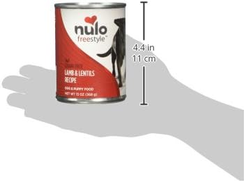 Nulo Grain Free Canned Wet Dog Food, Lamb, 13 oz, Pack of 12