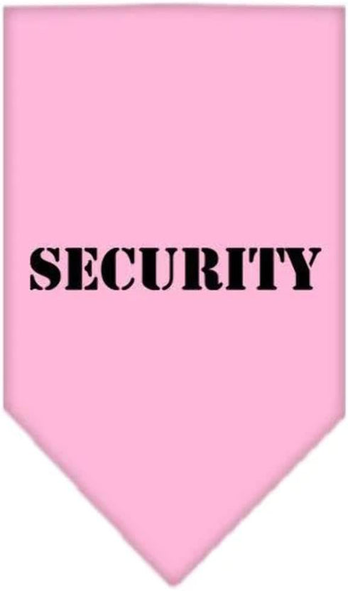 Mirage Pet Products Security Screen Print Bandana - Large, Yellow