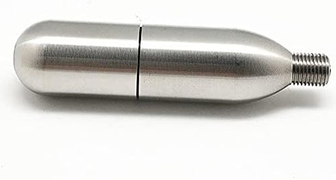 ULTRAFORCE 16G co2 co2 refillable Cartridge with Threaded sodaBeerJuice Rechargeable Cartridge Bike inflator Cartridge